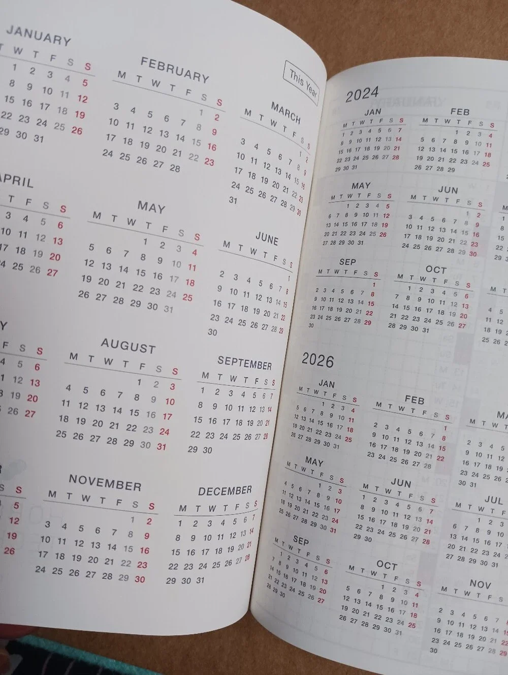 Hobonichi Techo 2025 Original Book [English/A6/January Start * 5.8in X 4.1in
